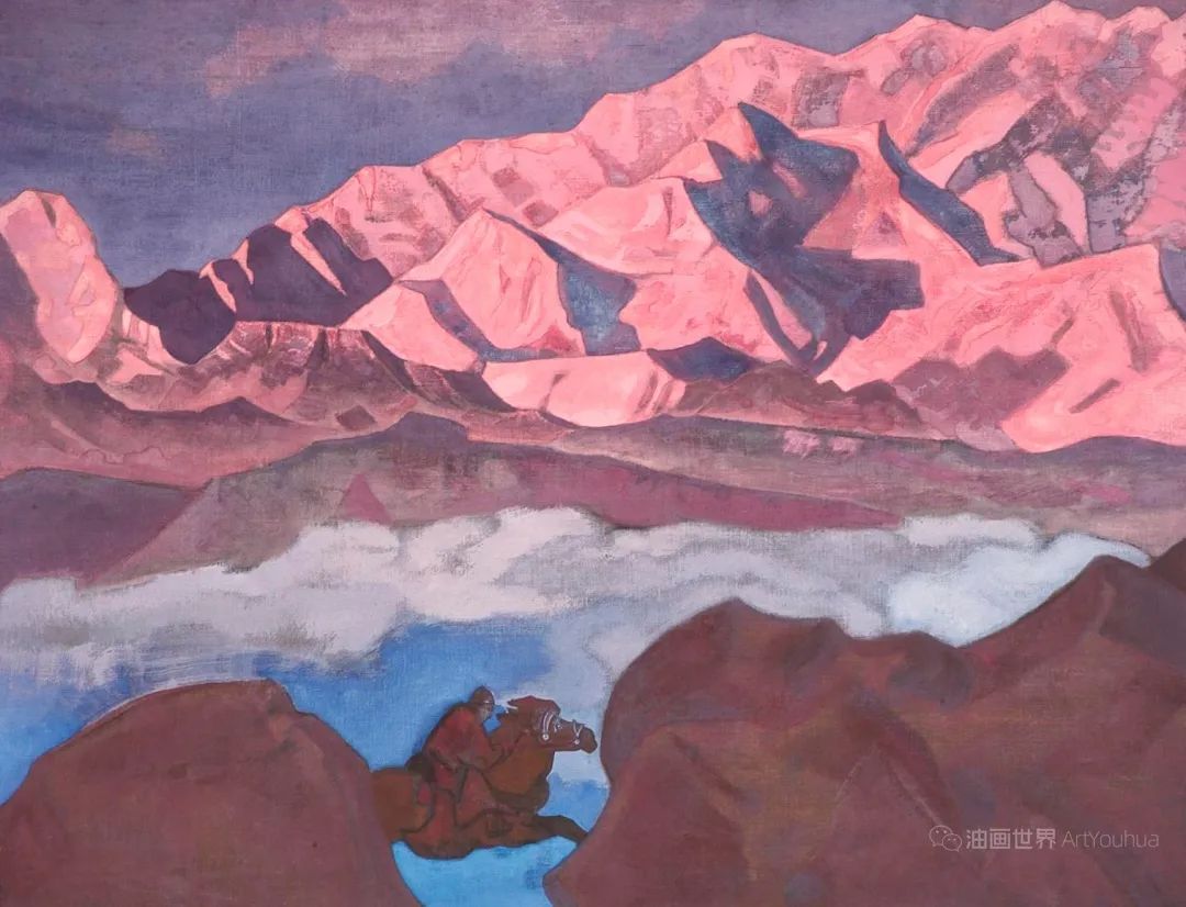 旷世奇人笔下奇幻的喜马拉雅世界，爱因斯坦印象最深的画作！