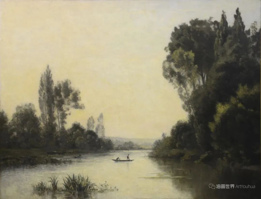 他用余生画了塞纳河的美，特别是迷人的夜色！