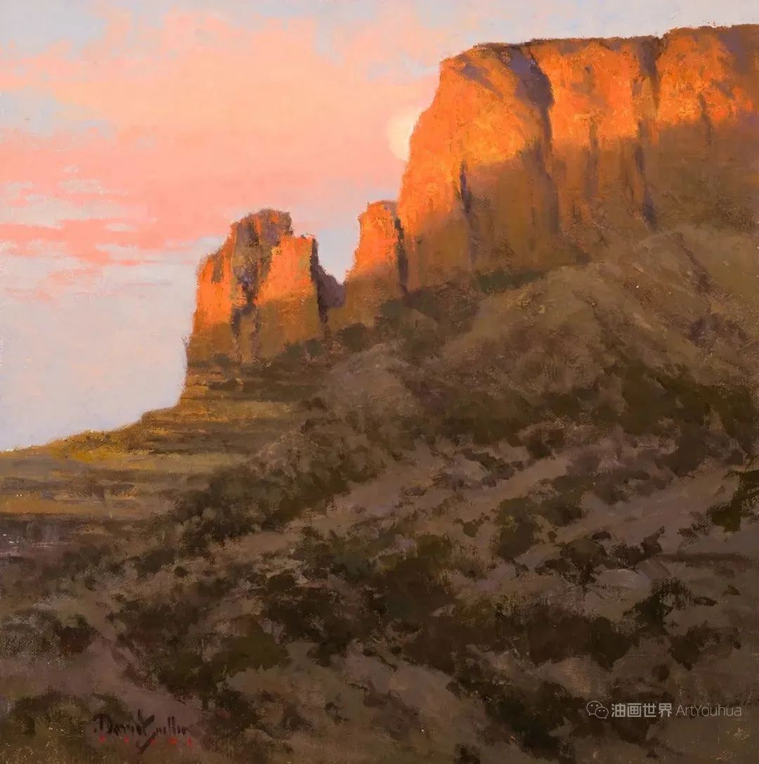 大卫·格里芬的风景油画