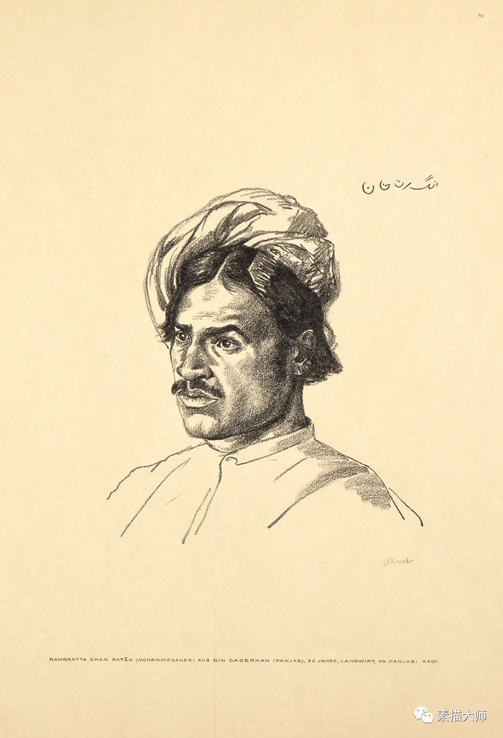 赫尔曼·斯特鲁克的肖像素描集二