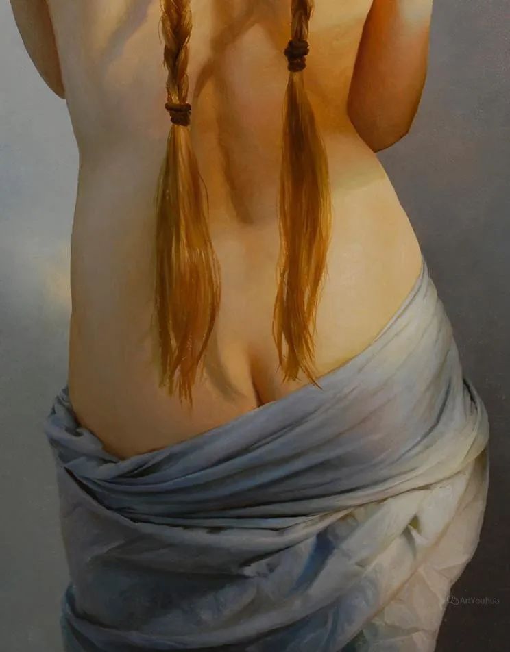 列宾美院优秀画家的人体油画，活色生香！