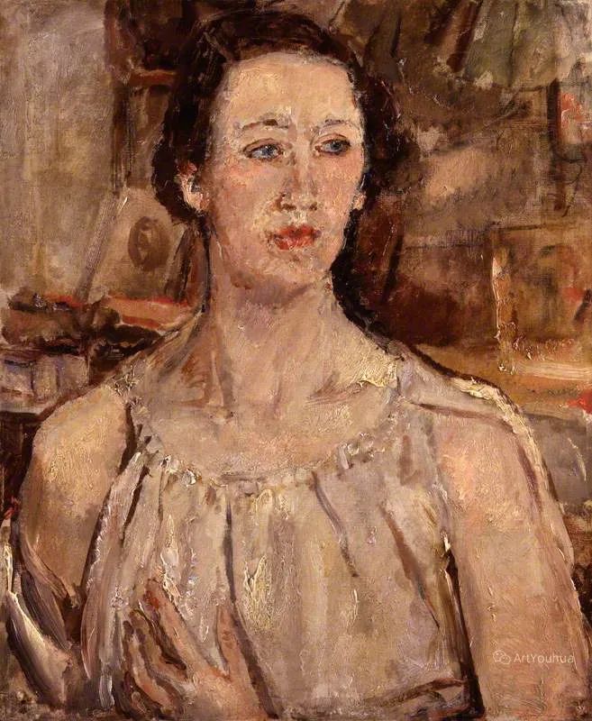 独特的人物风格，英国皇家美院女院士埃塞尔·沃克油画！