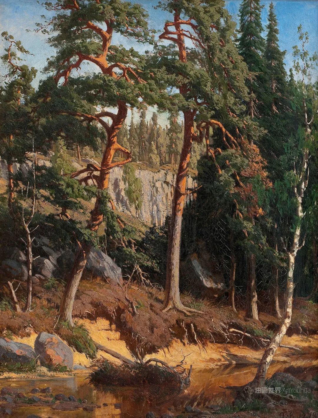 芬兰风景画家——范妮·丘尔贝格