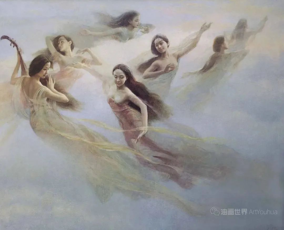 前无古人的“中国式油画”，刘文进作品欣赏！