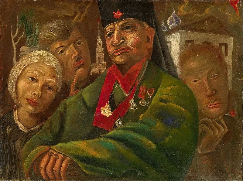 俄罗斯画家和作家，鲍里斯·格里戈里耶夫作品