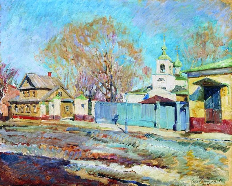 绝妙的笔触与色彩，俄罗斯风景油画欣赏！