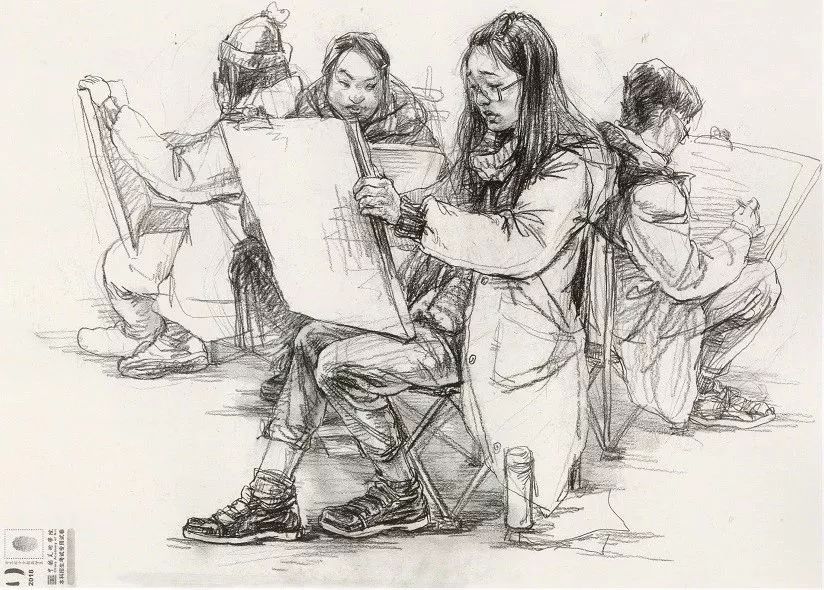 2018年中国美术学院，素描、色彩与速写高分卷
