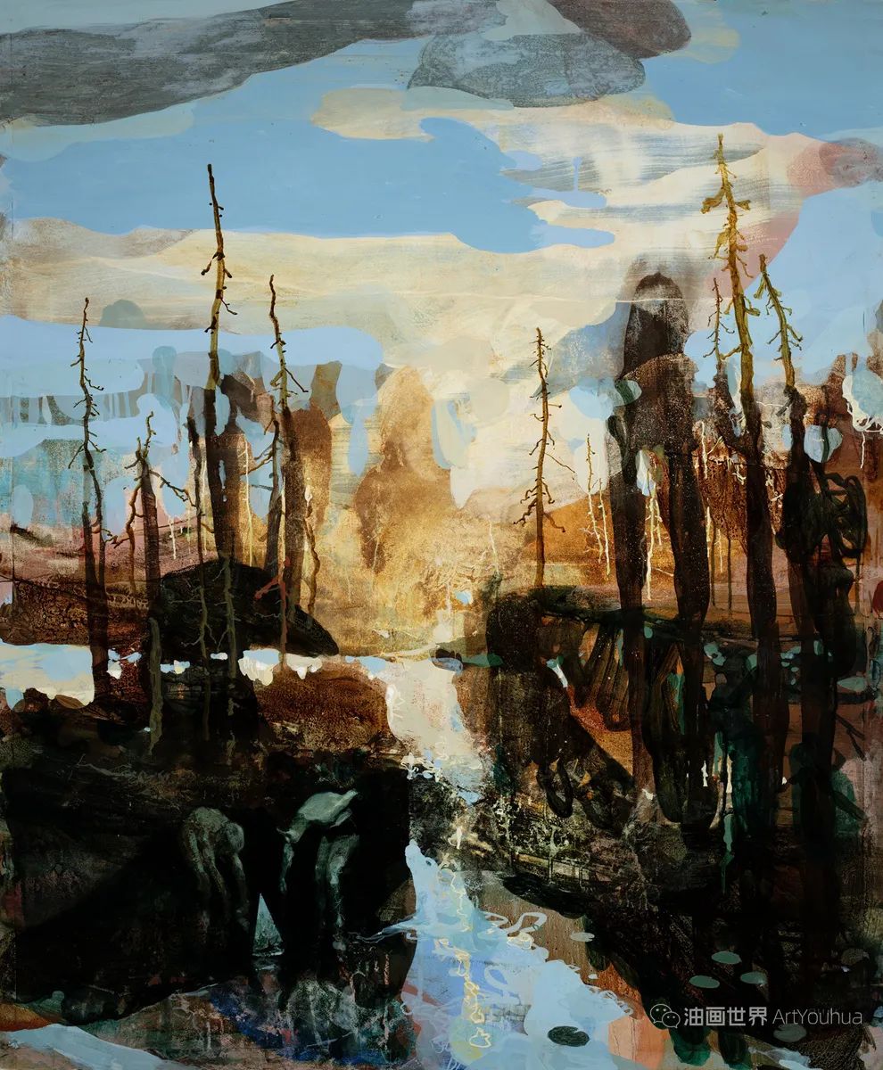 独特的绘画风格，挪威当代知名艺术家拉尔斯·埃林！