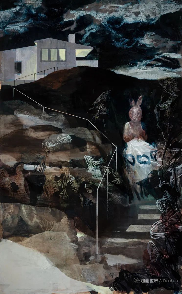 独特的绘画风格，挪威当代知名艺术家拉尔斯·埃林！