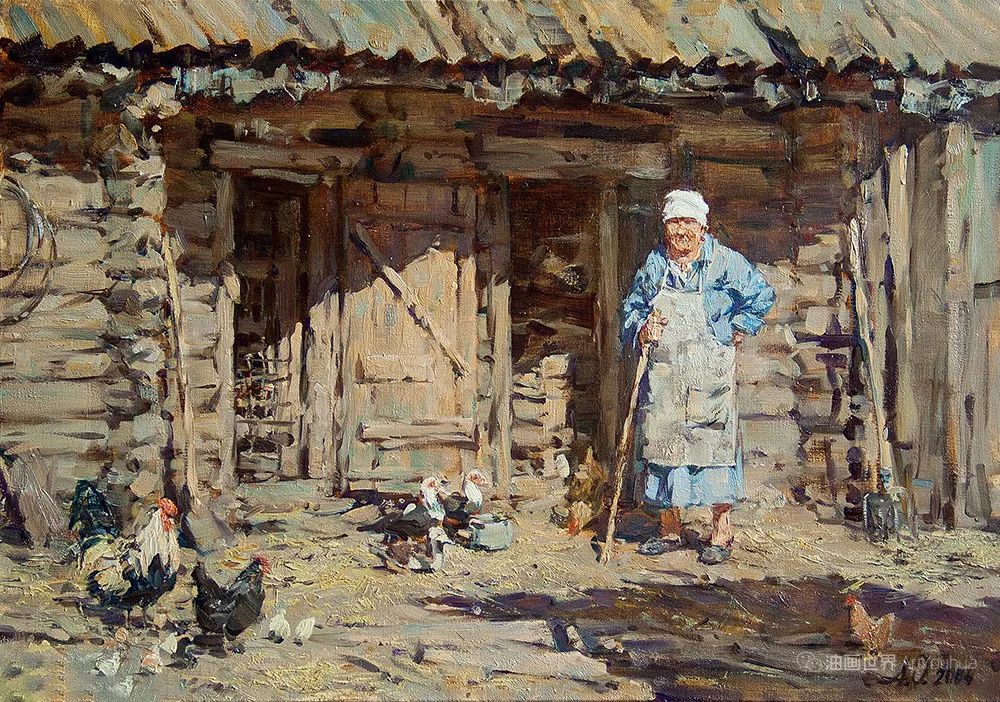 俄罗斯画家安东·奥夫谢尼科夫油画欣赏