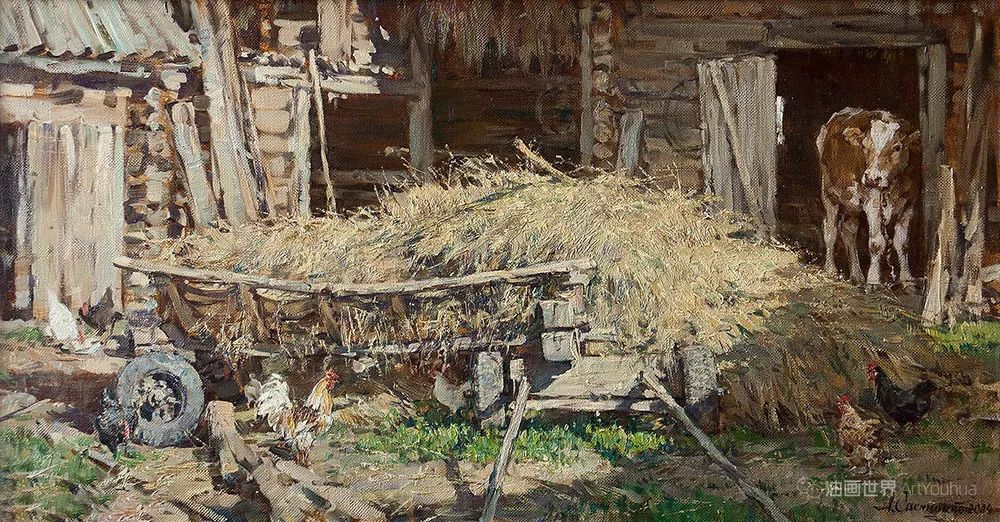 俄罗斯画家安东·奥夫谢尼科夫油画欣赏