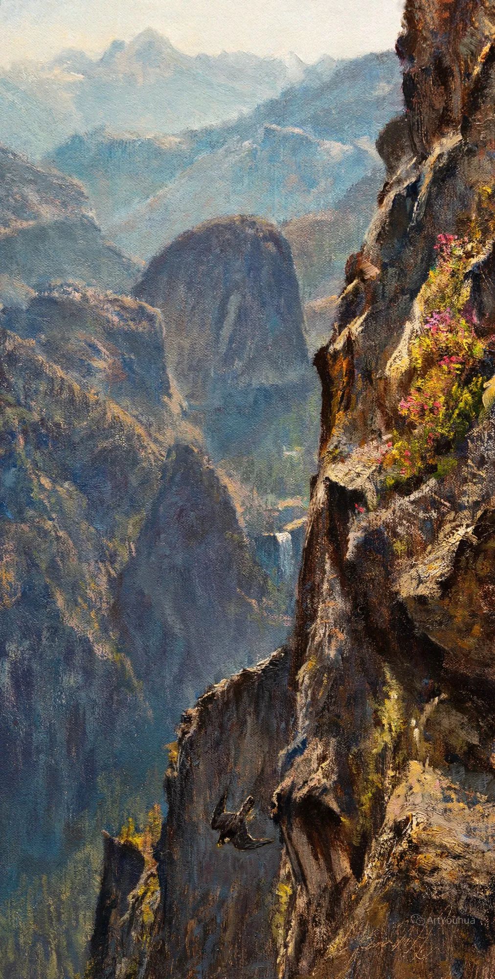 詹姆斯·麦克格鲁的长画幅风景油画，太壮丽了！