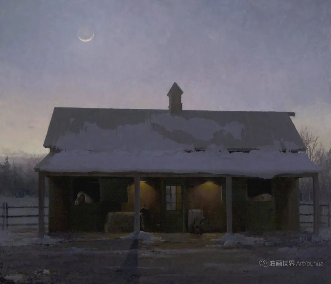 情绪与色调，美国画家蒂姆·劳森风景油画！