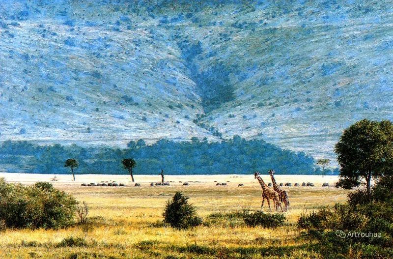 令人赞叹的野生动物绘画，英国画家西蒙·康贝斯！