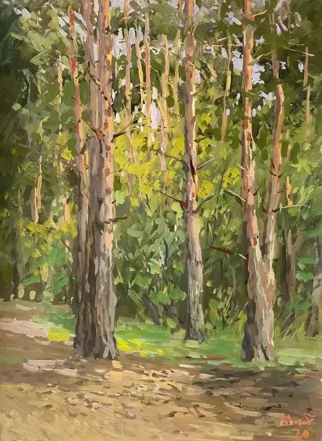 大自然调色师，俄罗斯绘画大师瓦伦丁·德米特里耶夫