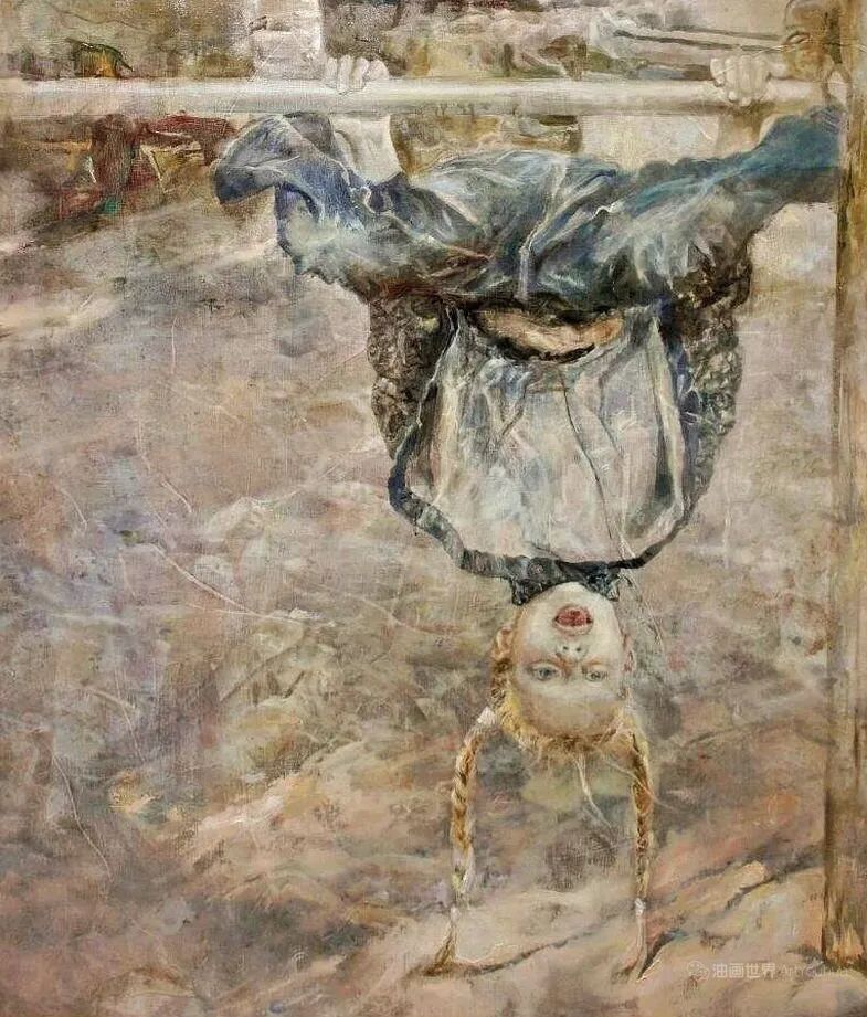 带有讽刺的画作，俄罗斯画家康斯坦丁·卢帕诺夫