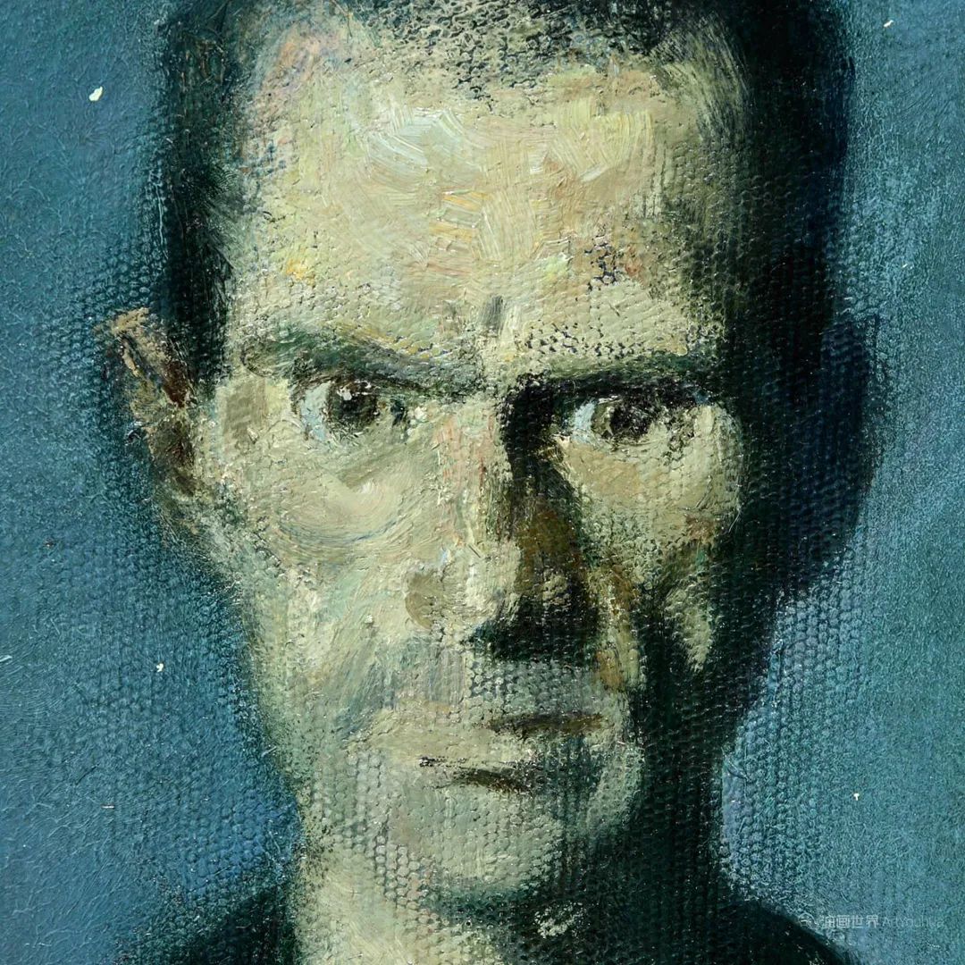 人物肖像，俄罗斯当代画家亚历山大·季申科油画