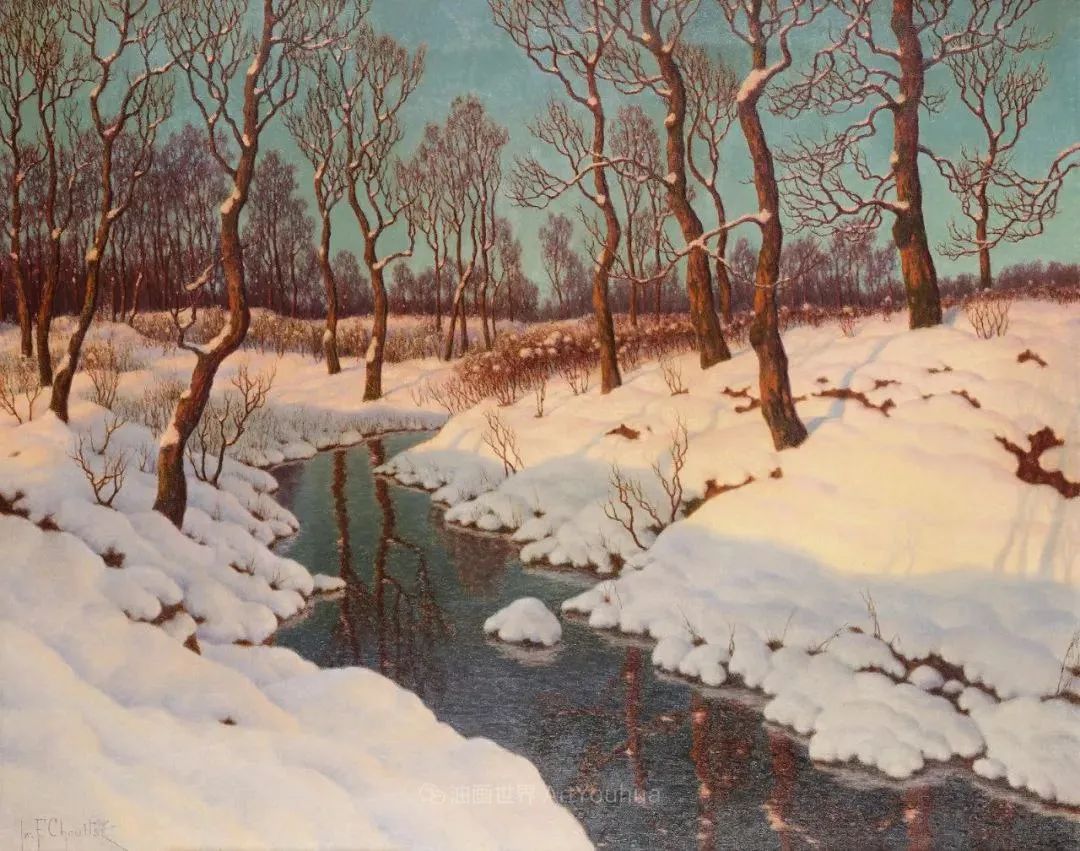 雪景大师，俄罗斯画家伊万·乔尔塞