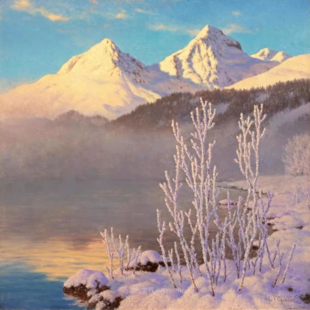 雪景大师，俄罗斯画家伊万·乔尔塞